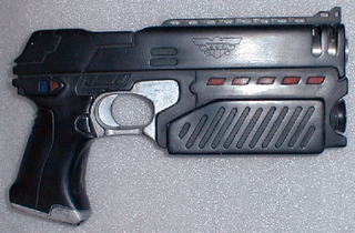 Illustration for article titled All the Best Futuristic Guns for Your Holster